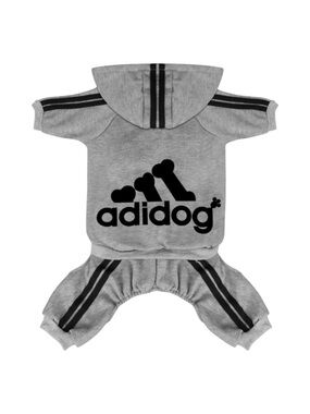 ADIDOG Tracksuit with Hoodie in Gray - BRAND NEW